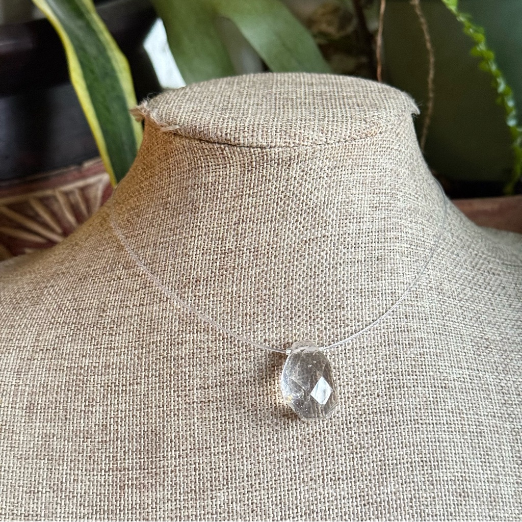 Clear Quartz Illusion Choker